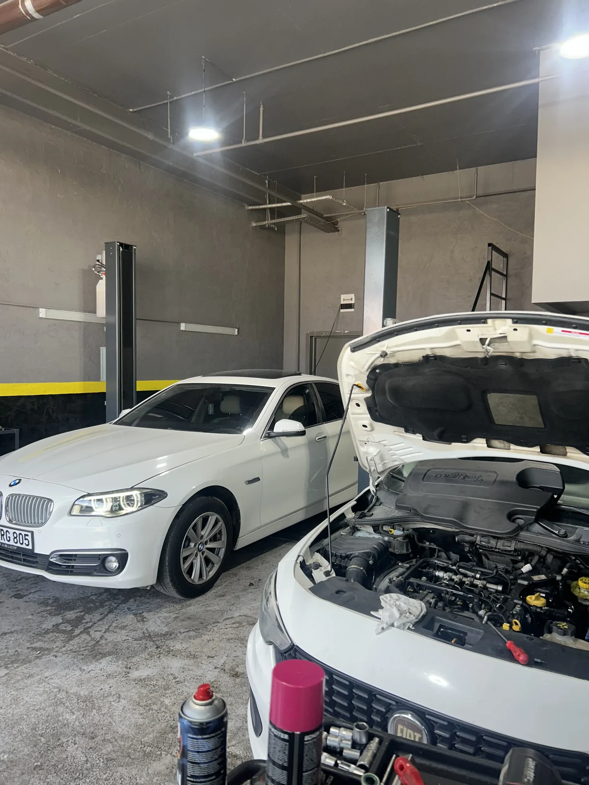 Servis bakım alanı